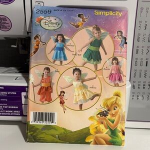 Simplicity Disney Fairies Costume Pattern
